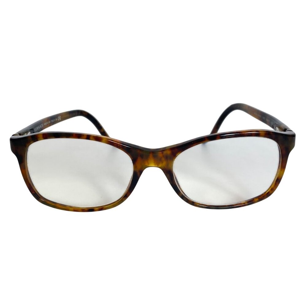 Versace Faux Tortoise Shell Eyeglasses Frames MOD 3155 143 50 17 135 Italy